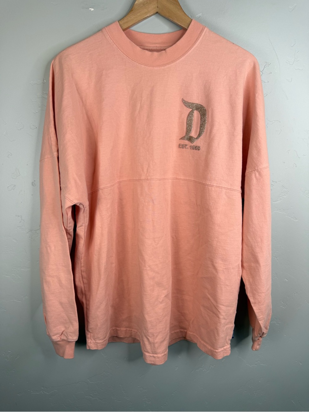 Disneyland Spirit Jersey Rose Gold Glitter Medium - Picture 2 of 10